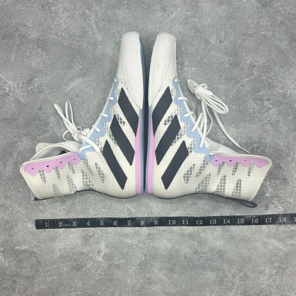NWT Adidas BoxHog 4 'White' Boxing Training Shoes HP6878 Men's 7.5 women’s 8.5 - Picture 15 of 15